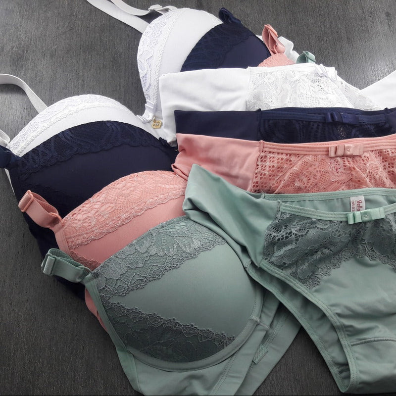 Conjunto Plus Size Com Bojo e Renda