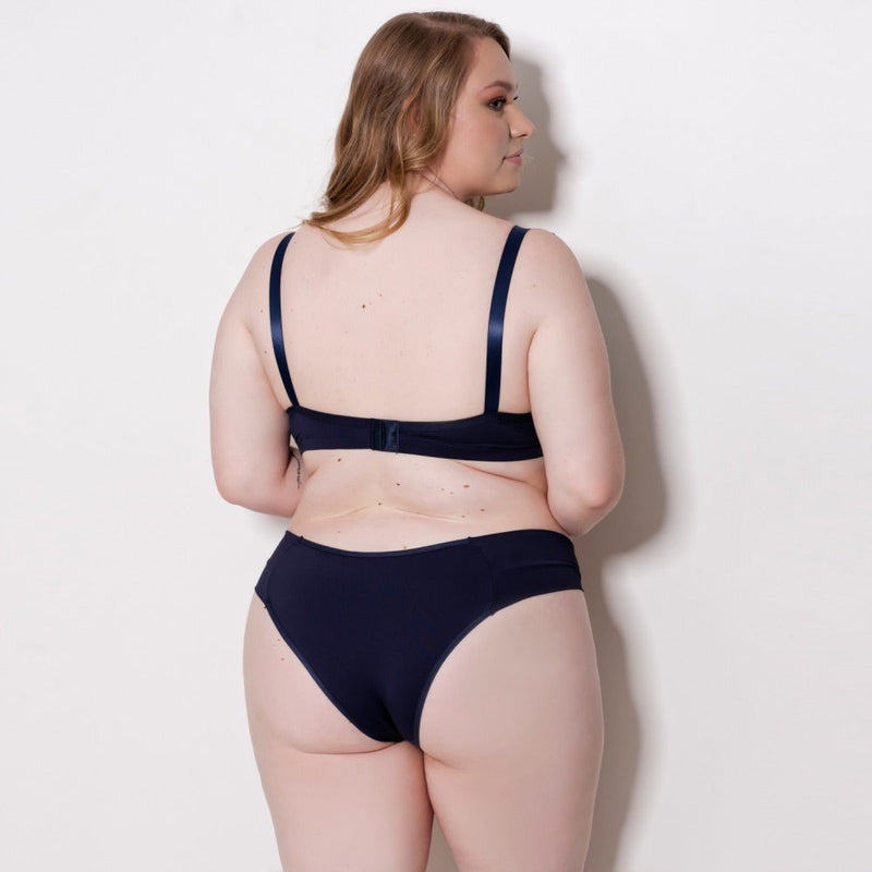 Conjunto Plus Size Com Bojo e Renda